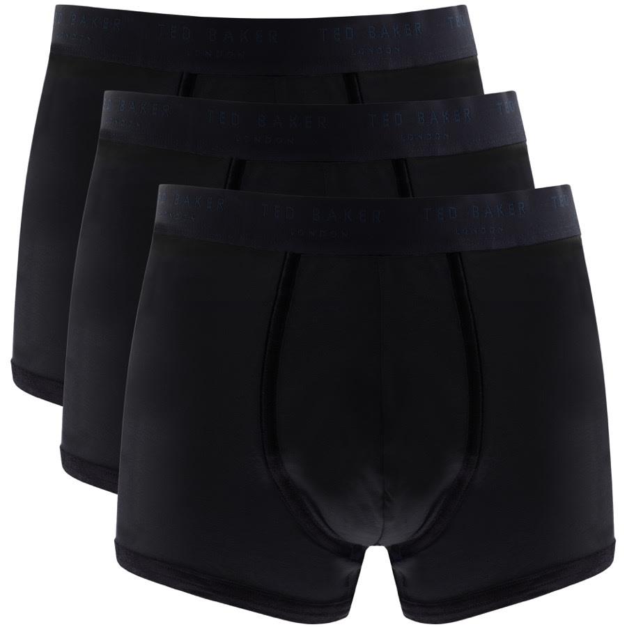 Alternative Image for ProductTed Baker Underwear Triple Pack Boxer Trunks Black1
